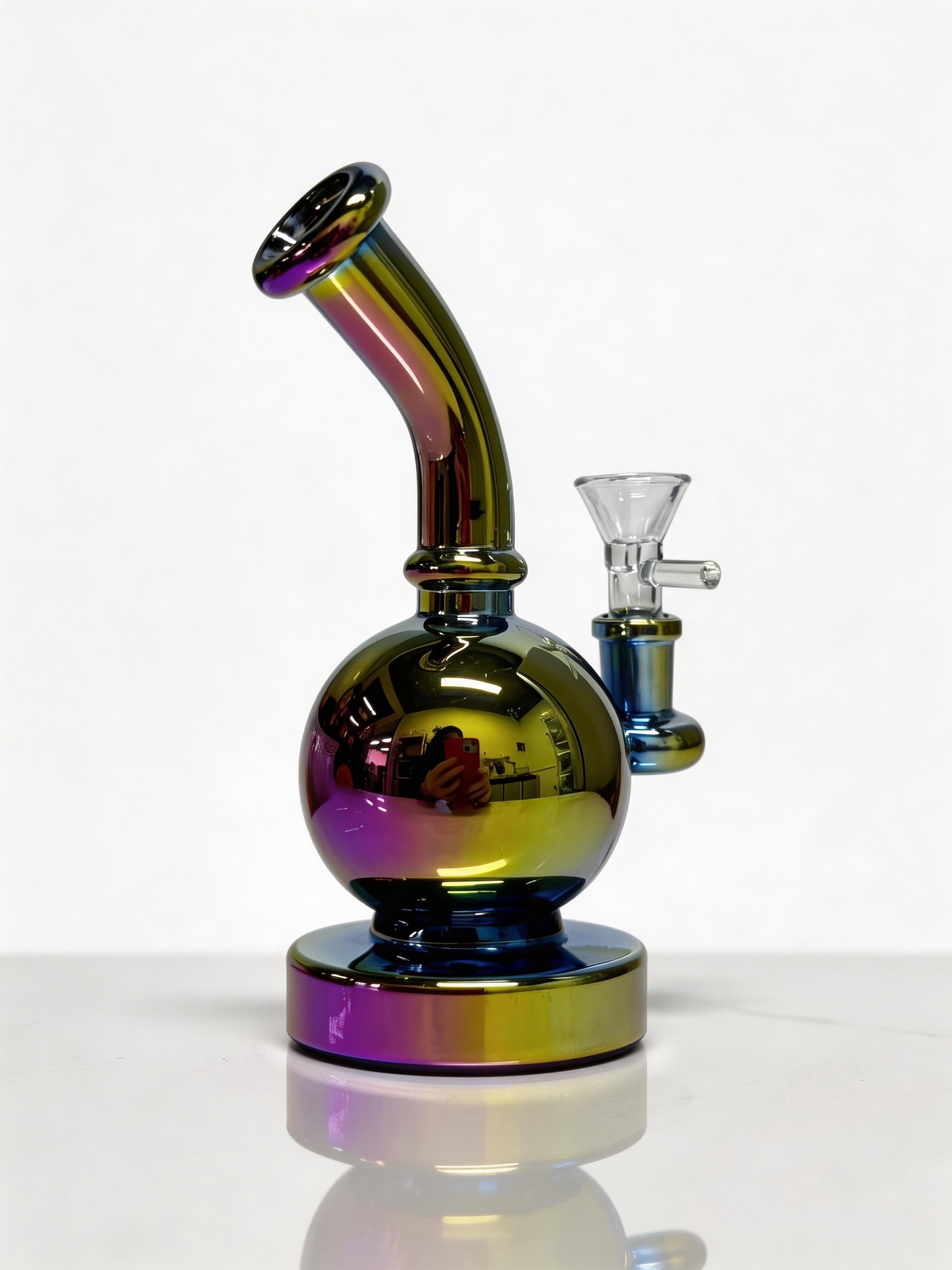 Rainbow percolator bong