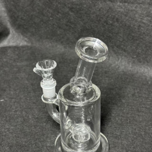 showerhead percolator bong clear thick glass 10 inch 14mm bowl